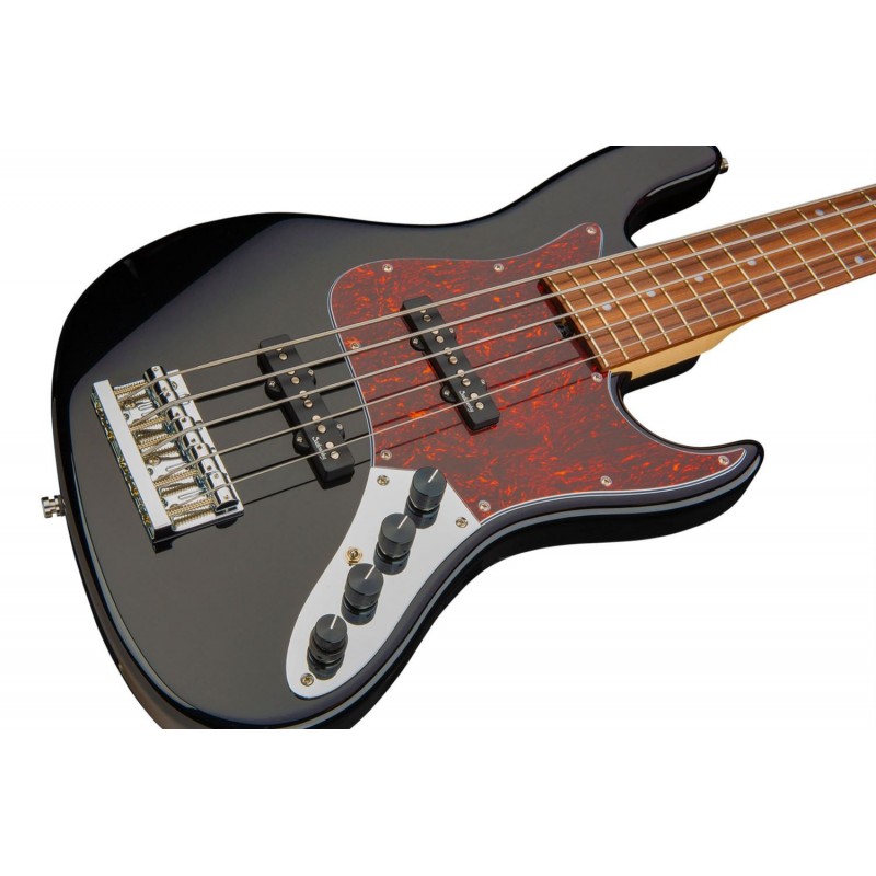 Sadowsky MetroLine 22-Fret Will Lee Artist Line, Red Alder Body, 5-String - Solid Black High Polish - 4