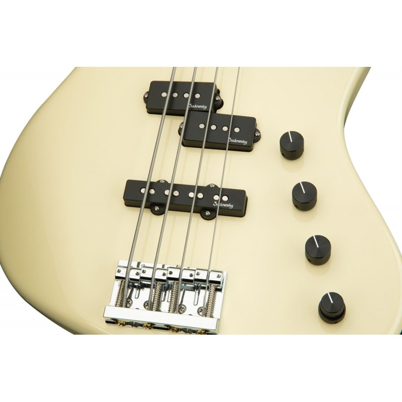 Sadowsky MetroLine 21-Fret Verdine White Artist Line, Red Alder Body, 4-String - Solid Olympic White High Polish - 4