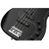 Sadowsky MetroLine 21-Fret Hybrid P/J Bass, Red Alder Body, 4-String - Solid Black Satin - 5