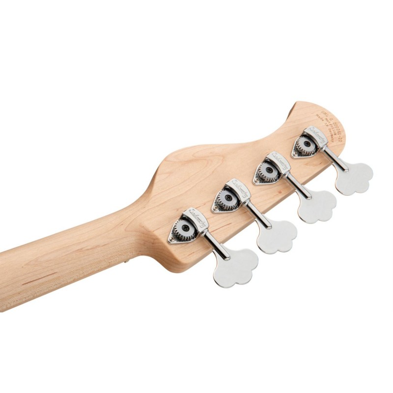 Sadowsky MetroLine 21-Fret Hybrid P/J Bass, Swamp Ash Body, 4-String - Solid Olympic White High Polish - 8