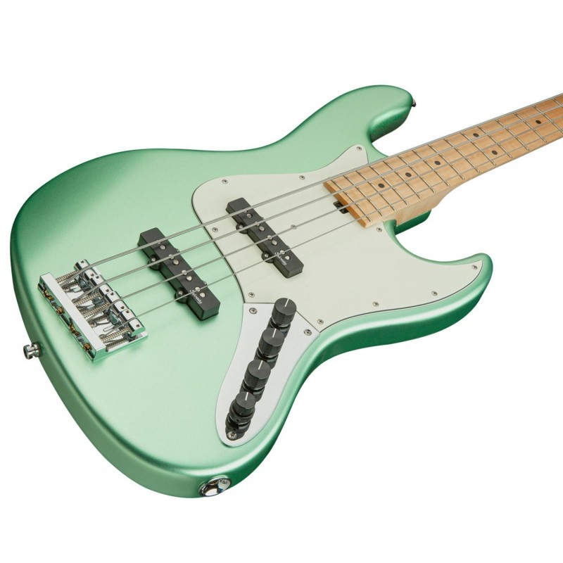 Sadowsky MetroLine 21-Fret Vintage J/J Bass, Swamp Ash Body, 4-String - Solid Sage Green Metallic Satin - 4