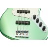 Sadowsky MetroLine 21-Fret Vintage J/J Bass, Swamp Ash Body, 4-String - Solid Sage Green Metallic Satin - 5