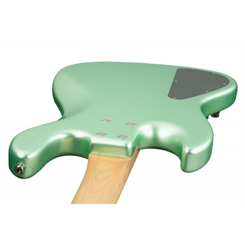 Sadowsky MetroLine 21-Fret Vintage J/J Bass, Swamp Ash Body, 4-String - Solid Sage Green Metallic Satin - 6