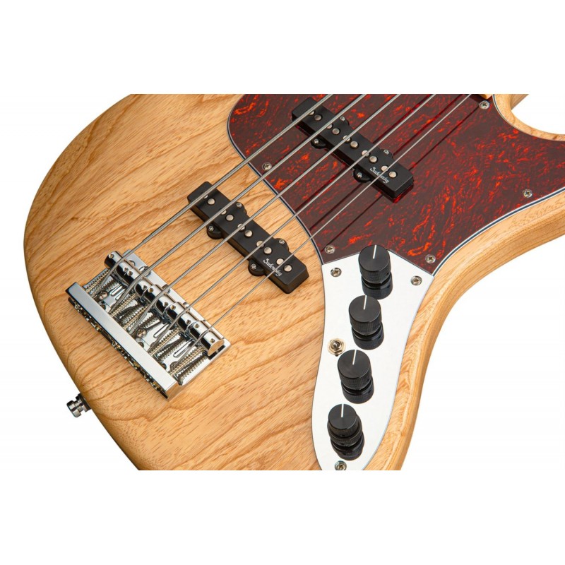 Sadowsky MetroLine 22-Fret Will Lee Artist Line, Swamp Ash Body, 5-String - Natural Transparent Satin - 5