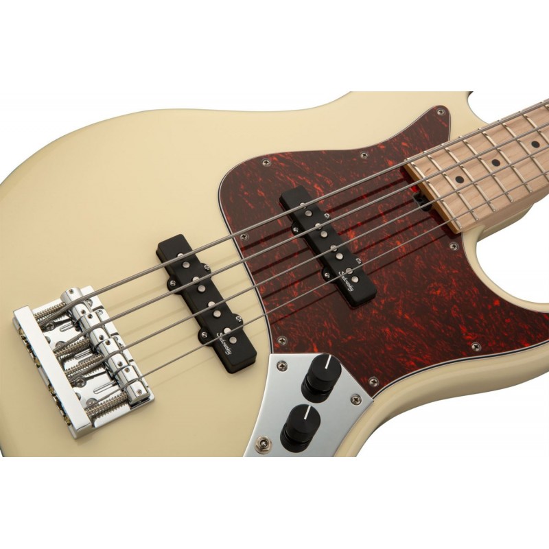 Sadowsky MetroLine 22-Fret Will Lee Artist Line, Swamp Ash Body, 4-String - Solid Olympic White High Polish - 5