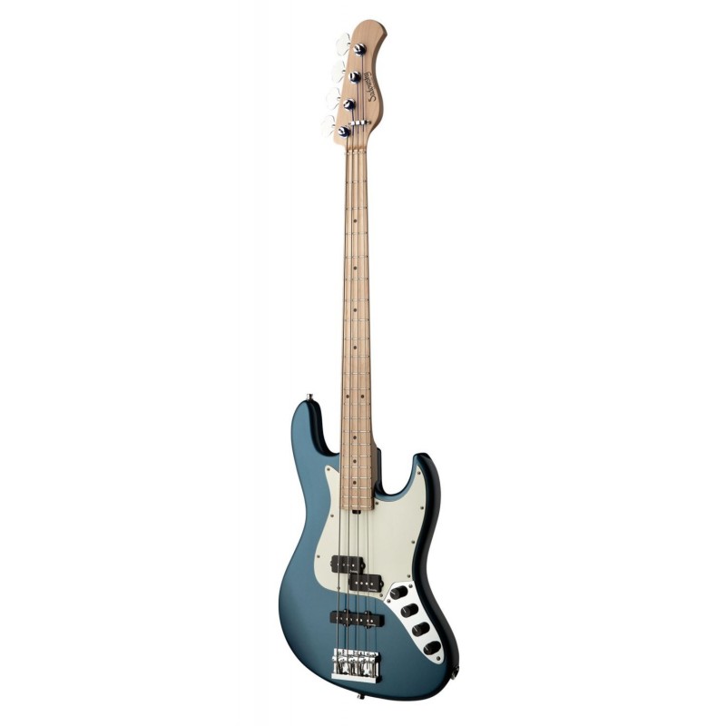 Sadowsky MetroLine 21-Fret Vintage P/J Bass, Swamp Ash Body, 4-String - Solid Dark Lake Placid Blue Metallic High Polish - 3