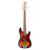 Sadowsky MetroLine 21-Fret Hybrid P/J Bass, Red Alder Body, 5-String - '59 Burst Transparent High Polish - 1