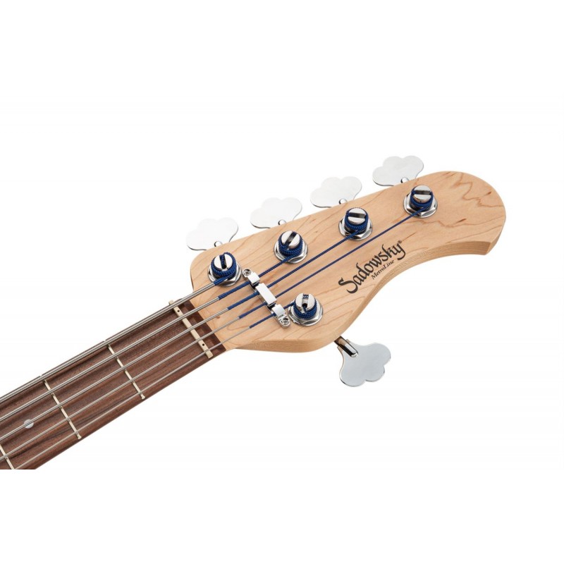 Sadowsky MetroLine 21-Fret Hybrid P/J Bass, Red Alder Body, 5-String - '59 Burst Transparent High Polish - 7