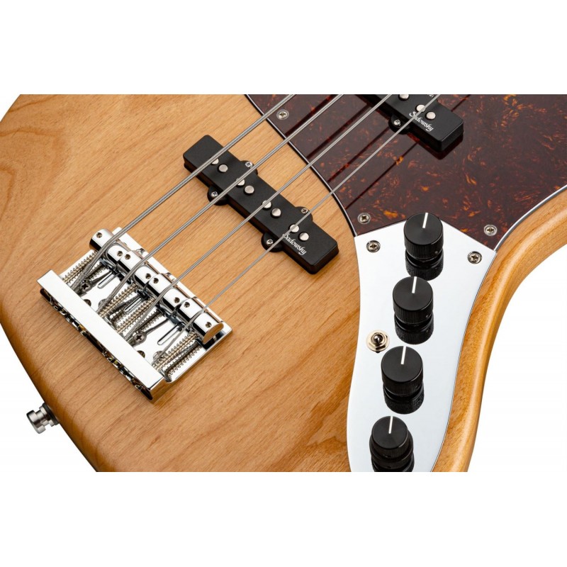 Sadowsky MetroLine 22-Fret Will Lee Artist Line, Red Alder Body, 4-String - Natural Transparent Satin - 5