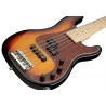 Sadowsky MetroLine 21-Fret Hybrid P/J Bass, Swamp Ash Body, 5-String - '59 Burst Transparent High Polish - 4