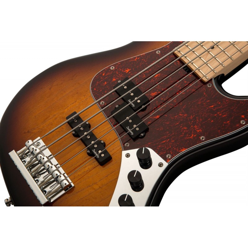 Sadowsky MetroLine 21-Fret Vintage P/J Bass, Swamp Ash Body, 5-String - '59 Burst Transparent High Polish - 5