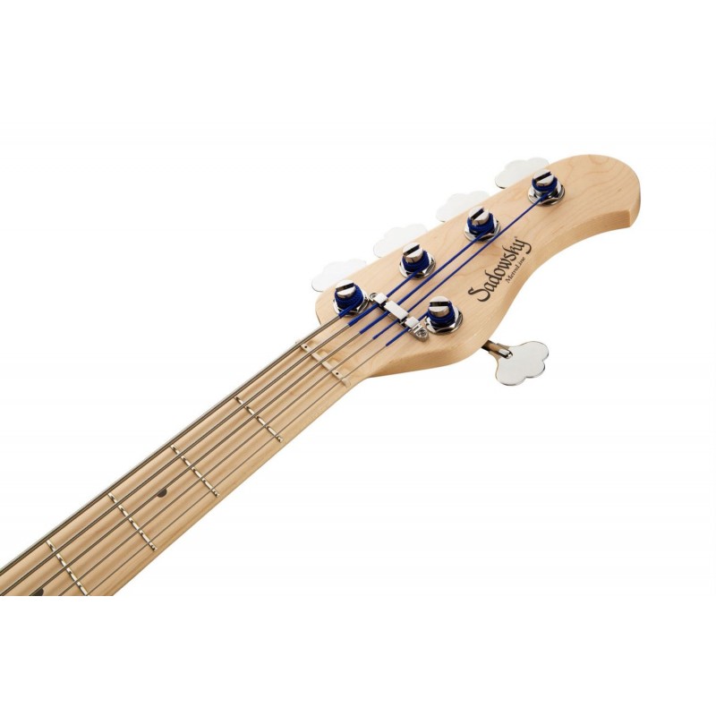 Sadowsky MetroLine 21-Fret Vintage P/J Bass, Swamp Ash Body, 5-String - '59 Burst Transparent High Polish - 7