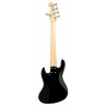 Sadowsky MetroLine 21-Fret Vintage J/J Bass, Swamp Ash Body, 5-String - Solid Black High Polish - 2