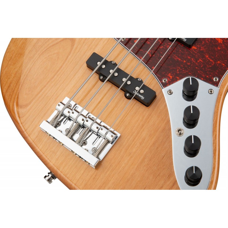 Sadowsky MetroLine 22-Fret Will Lee Artist Line, Red Alder Body, 4-String - Natural Transparent High Polish - 5