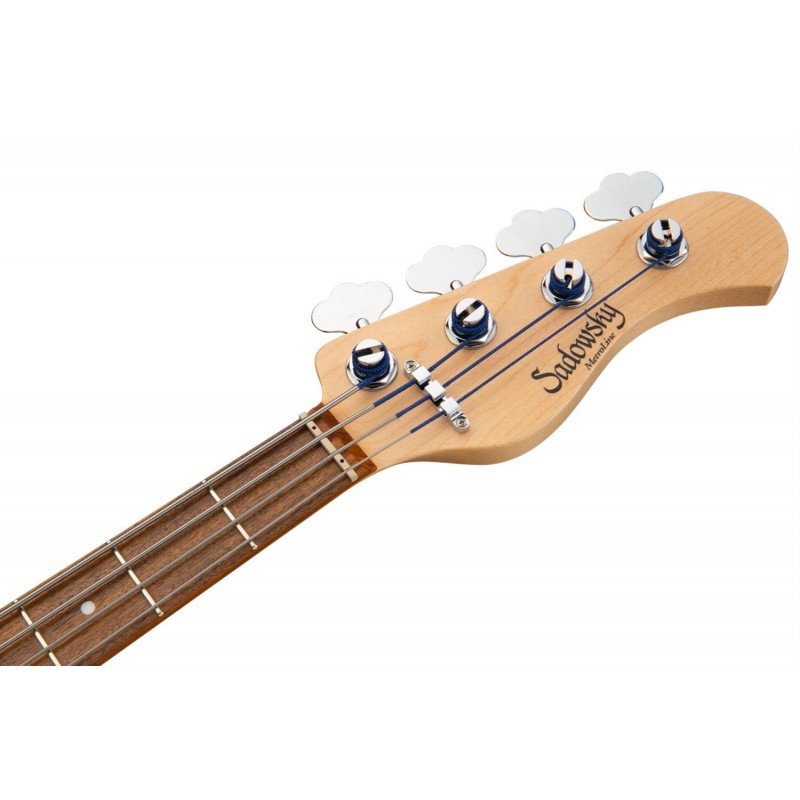 Sadowsky MetroLine 22-Fret Will Lee Artist Line, Red Alder Body, 4-String - Natural Transparent High Polish - 8