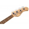 Sadowsky MetroLine 22-Fret Will Lee Artist Line, Red Alder Body, 4-String - Natural Transparent High Polish - 8