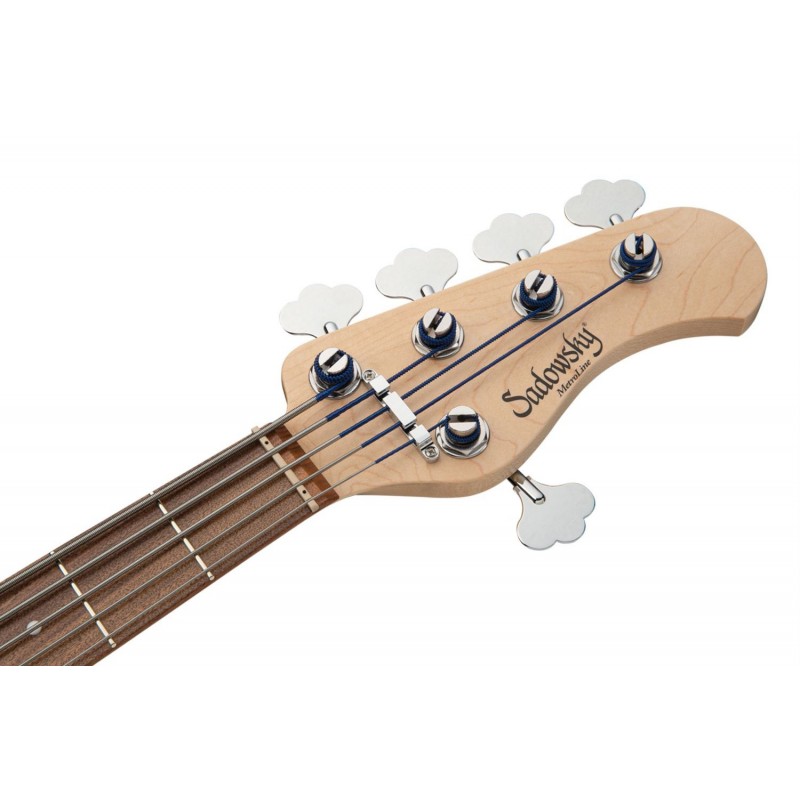 Sadowsky MetroLine 22-Fret Will Lee Artist Line, Red Alder Body, 5-String - Solid Olympic White High Polish - 7