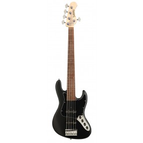 Sadowsky MetroLine 21-Fret Vintage J/J Bass, Red Alder Body, 5-String - Solid Black Satin - 1