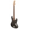 Sadowsky MetroLine 21-Fret Vintage J/J Bass, Red Alder Body, 5-String - Solid Black Satin - 3