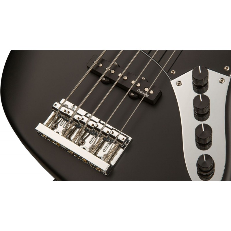 Sadowsky MetroLine 21-Fret Vintage J/J Bass, Red Alder Body, 5-String - Solid Black Satin - 5