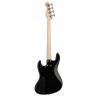 Sadowsky MetroLine 21-Fret Vintage J/J Bass, Swamp Ash Body, 4-String - Solid Black High Polish - 2