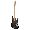 Sadowsky MetroLine 21-Fret Vintage J/J Bass, Swamp Ash Body, 4-String - Solid Black High Polish - 3