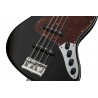 Sadowsky MetroLine 21-Fret Vintage J/J Bass, Swamp Ash Body, 4-String - Solid Black High Polish - 5