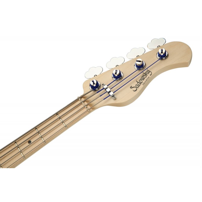 Sadowsky MetroLine 21-Fret Vintage M/J Bass, Swamp Ash Body, 4-String - Natural Transparent Satin - 7