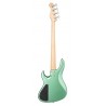 Sadowsky MetroLine 24-Fret Vintage J/J Bass, Red Alder Body, 4-String - Solid Sage Green Metallic Satin - 2