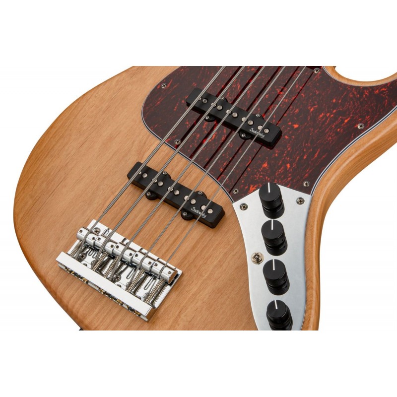 Sadowsky MetroLine 22-Fret Will Lee Artist Line, Red Alder Body, 5-String - Natural Transparent Satin - 4