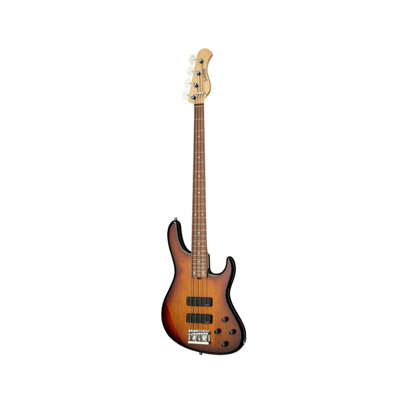 Sadowsky MetroLine 24-Fret Modern Bass, Red Alder Body, 4-String - '59 Burst Transparent High Polish - 3