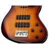 Sadowsky MetroLine 24-Fret Modern Bass, Red Alder Body, 4-String - '59 Burst Transparent High Polish - 5