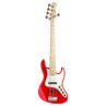 Sadowsky MetroLine 21-Fret Vintage J/J Bass, Swamp Ash Body, 5-String - Solid Candy Apple Red Metallic High Polish - 1