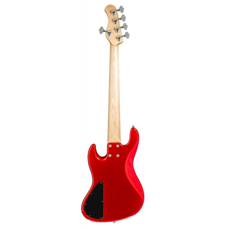 Sadowsky MetroLine 21-Fret Vintage J/J Bass, Swamp Ash Body, 5-String - Solid Candy Apple Red Metallic High Polish - 2