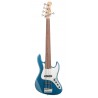 Sadowsky MetroLine 21-Fret Vintage J/J Bass, Red Alder Body, 5-String - Solid Dark Lake Placid Blue Metallic High Polish - 1