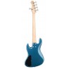 Sadowsky MetroLine 21-Fret Vintage J/J Bass, Red Alder Body, 5-String - Solid Dark Lake Placid Blue Metallic High Polish - 2