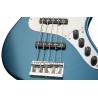Sadowsky MetroLine 21-Fret Vintage J/J Bass, Red Alder Body, 5-String - Solid Dark Lake Placid Blue Metallic High Polish - 5