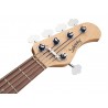 Sadowsky MetroLine 21-Fret Vintage J/J Bass, Red Alder Body, 5-String - Solid Dark Lake Placid Blue Metallic High Polish - 7