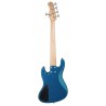 Sadowsky MetroLine 21-Fret Vintage J/J Bass, Swamp Ash Body, 5-String - Solid Dark Lake Placid Blue Metallic High Polish - 2