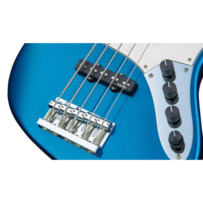 Sadowsky MetroLine 21-Fret Vintage J/J Bass, Swamp Ash Body, 5-String - Solid Dark Lake Placid Blue Metallic High Polish - 5