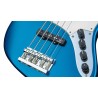 Sadowsky MetroLine 21-Fret Vintage J/J Bass, Swamp Ash Body, 5-String - Solid Dark Lake Placid Blue Metallic High Polish - 5