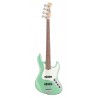 Sadowsky MetroLine 21-Fret Vintage J/J Bass, Red Alder Body, 4-String - Solid Sage Green Metallic Satin - 1