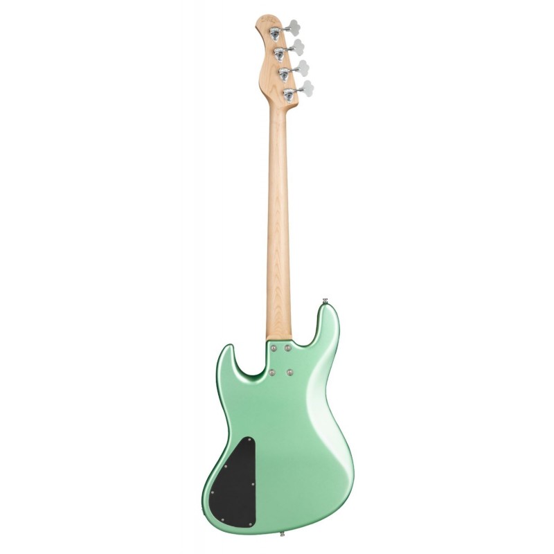 Sadowsky MetroLine 21-Fret Vintage J/J Bass, Red Alder Body, 4-String - Solid Sage Green Metallic Satin - 2