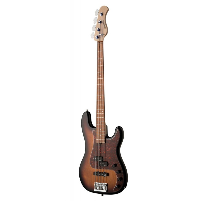 Sadowsky MetroLine 21-Fret Hybrid P/J Bass, Red Alder Body, 4-String - '59 Burst Transparent High Polish - 3