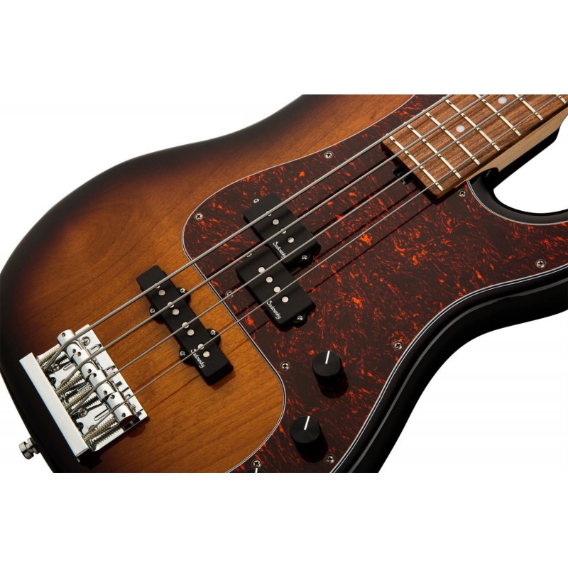 Sadowsky MetroLine 21-Fret Hybrid P/J Bass, Red Alder Body, 4-String - '59 Burst Transparent High Polish - 5