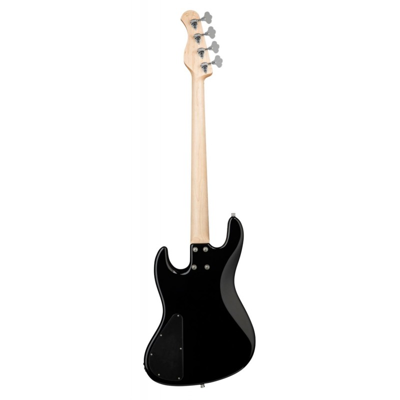 Sadowsky MetroLine 21-Fret Vintage J/J Bass, Red Alder Body, 4-String - Solid Black High Polish - 2