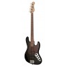 Sadowsky MetroLine 21-Fret Vintage J/J Bass, Red Alder Body, 4-String - Solid Black High Polish - 3