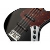 Sadowsky MetroLine 21-Fret Vintage J/J Bass, Red Alder Body, 4-String - Solid Black High Polish - 5