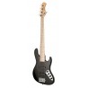 Sadowsky MetroLine 22-Fret Will Lee Artist Line, Swamp Ash Body, 5-String - Solid Black Satin - 3