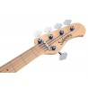 Sadowsky MetroLine 22-Fret Will Lee Artist Line, Swamp Ash Body, 5-String - Solid Black Satin - 8